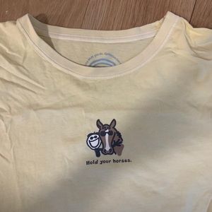 Hold Your Horses Life is Good t shirt